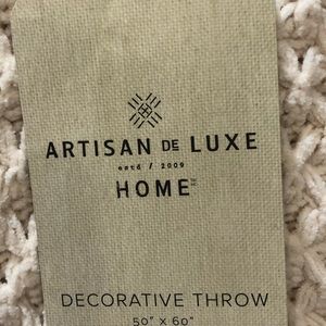 Throw Blanket 50”x60” - cream color